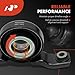 A-Premium Rear Drive Shaft Center Support Bearing Compatible with Subaru Impreza 2002-2005 2.5L, Legacy 1995-1999 2.2L, Replace# 27111AE09A, 27111AE09B, Driveshaft Carrier Bearing