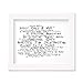 Produktbild Guns N Roses Art Print - Appetite for Destruction - Unframed Lyrics Poster
