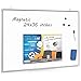 Officeline Ultra-Slim, Lightweight Magnetic Dry Erase Board & Accessories (Includes Whiteboard Pen & Pen Tray, 3 x Magnets & Eraser) (24 x 36 Inch)