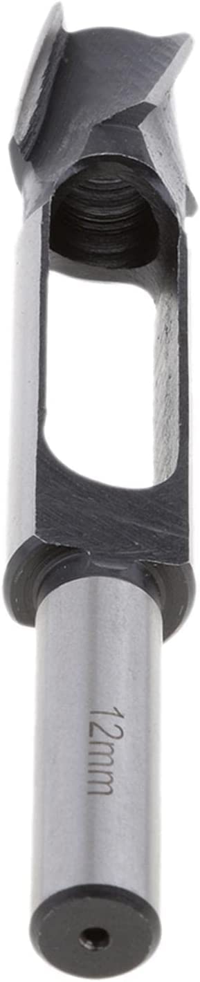 Juego de 3 brocas para madera, cortador de espiga, cortador de acero al carbono, 8 mm, 10 mm, 12 mm