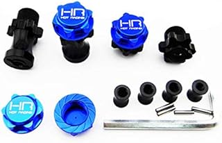 Hot Racing YET17LN06 17mm Serrated Nuts for Stock Wheel Axle Yeti