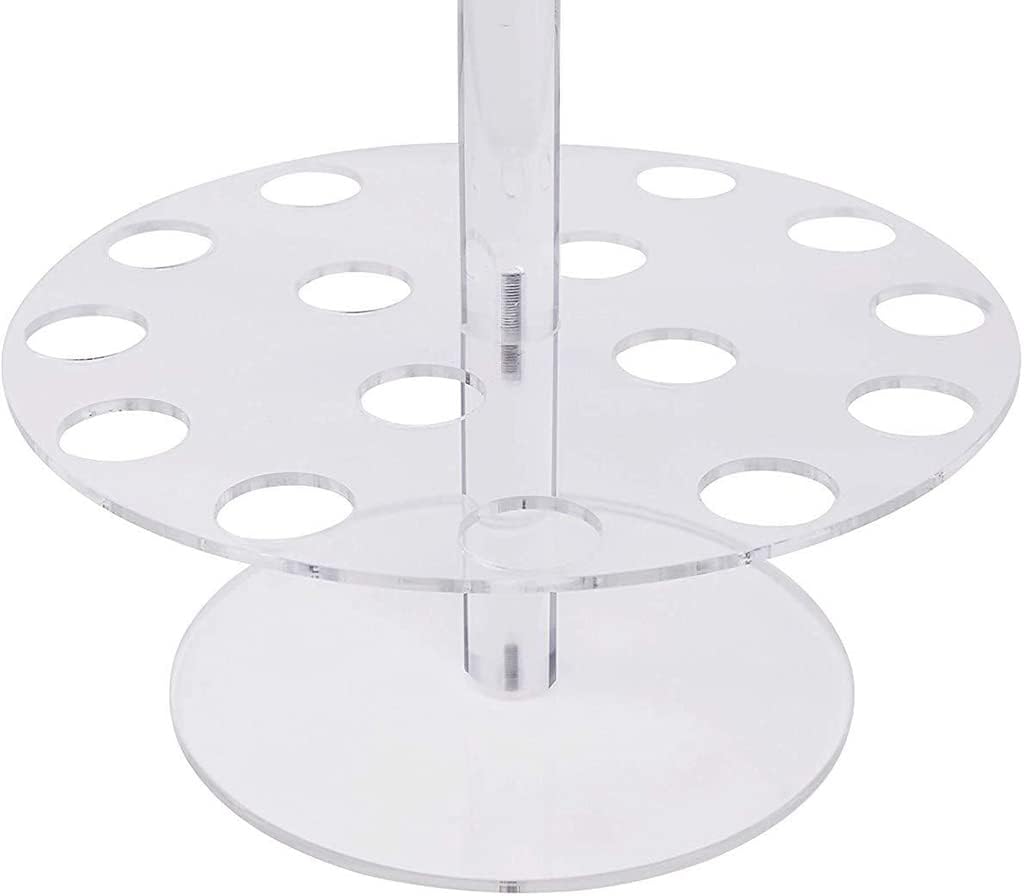 Ice Cream Cone Holder Acrylic Organization Show Bracket Accessories for Cupcake Dessert Pudding Storage