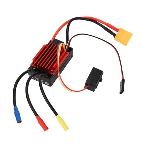 ESC impermeable 35A brushless compatible con coche RC escala 1/18 NiMH 7