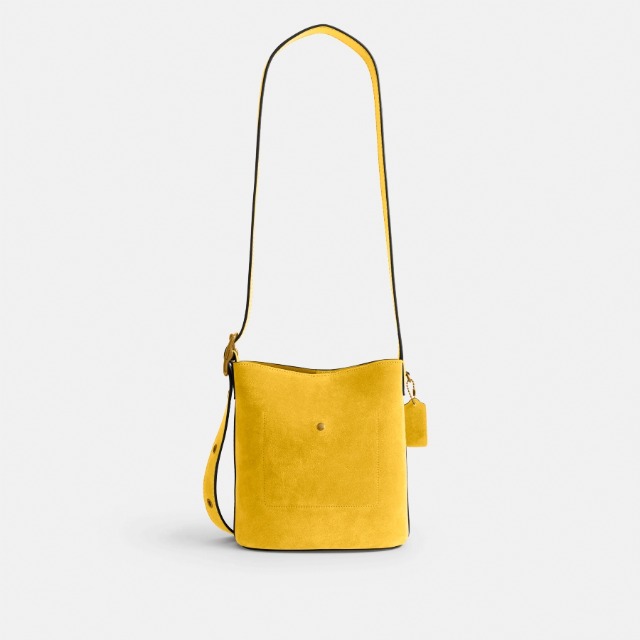 Watch Coach Bleecker Bucket Bag 21 Yellow on Amazon Live