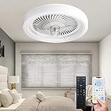 🌀【6 VELOCIDAD DE VENTILADOR AJUSTABLE】: El ventilador de techo tiene una rueda de guía de viento de 360° que mejora el área de circulación de aire, el rango de potencia eólica es mayor. Este ventilador de plafones también puede girar en ambas direcciones para usarse en todas las estaciones para ayudar a hacer circular el aire, mantener el flujo de aire, equilibrar la temperatura y brindar una sensación de comodidad.