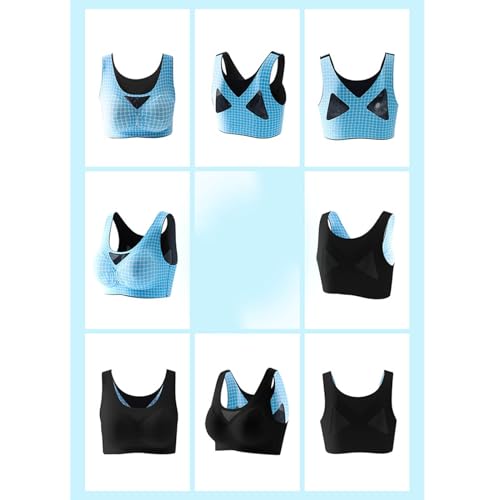 Sutiãs femininos confortáveis e sensuais para o verão, sutiã bonito nas costas, sutiã esportivo com