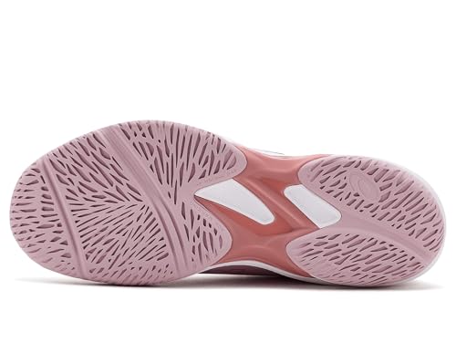 ASICS Women's Solution Swift FF 2 Tennis Shoes, 9, MORGANITE/Rose Rouge - image 5