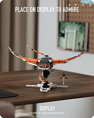 Nifeliz Manta Ray Mecha, Oceanic Manta Ray Building Set, Marine Creature Display Model Toy As Gift Ideas For Adults (1,292 Pieces) #TOP2