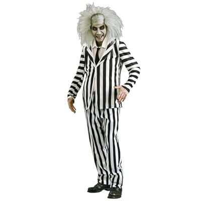 Rubies Disfraz Beetlejuice para hombre, Traje completo con chaqueta, pantalón y corbata, Licencia Oficial Beetlejuice, Talla Estándar, Terror, Tim Burton para Halloween, Carnaval, Fiestas y Cosplay | Ya disponible en tu tienda friki favorita! En mundofriki.es! Rubies Disfraz Beetlejuice para hombre, Traje completo con chaqueta, pantalón y corbata, Licencia Oficial Beetlejuice, Talla Estándar, Terror, Tim Burton para Halloween, Carnaval, Fiestas y Cosplay | Ya disponible en tu tienda friki favorita! En mundofriki.es!