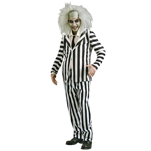 Rubies Costume Beetlejuice per adulti, Giacca e...