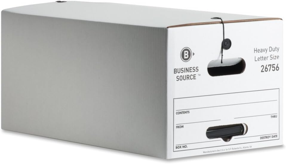 Business Source Med-Duty String/Button Storage Box