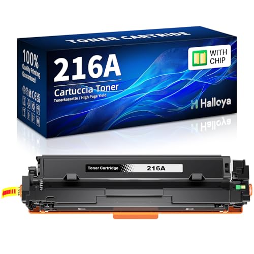Toner HP 216A W2410A Noir avec puce compatible pour imprimante LaserJet Pro MFP M183fw M182n