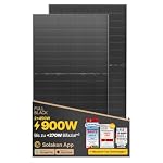 Solakon – Solakon Solarpanel 450W, Bifazial Glas-Glas N-Type Solarmodu