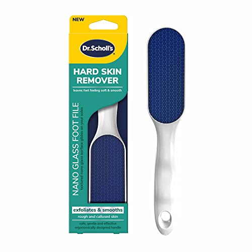 Dr. Scholl's Hard Skin Remover Nano Glass Foot File - Callus Remover, Foot Scrubber #TOP7