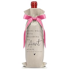 Pregnancy Announcement Wine Bag style 8