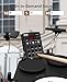 LEKATO CPD-1000 Electronic Drum Set with Quiet Mesh Pads, Portable Electric Drum Set, 220+ Sounds, USB MIDI, 2 Robust Footswitch, Sticks, Travel Bag