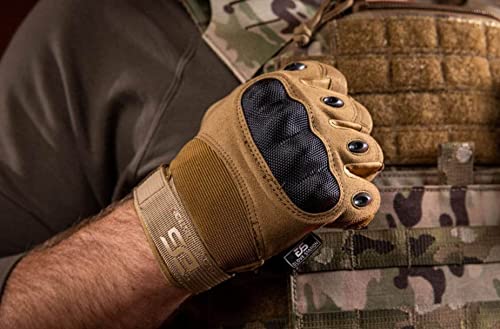 Glove-Station-Tactical-Shooting-Hard-Knuckle-Gloves-for-Men-and-Woman-with-Touchscreen-Fingers-Durable-and-Comfortable-Hand-Gear-for-Outdoor-Work-Shooting-and-Hunting