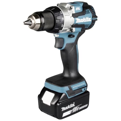 Makita DDF 489 RTJ Perceuse visseuse sans fil 18 V 73 Nm Brushless + 2x batterie 5 0 Ah + chargeur + Makpac - vue 3