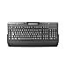 Produktbild EVGA Z10 Gaming Keyboard, Red Backlit LED, Mechanical Brown Switches, Onboard LCD Display, Macro Gaming Keys, DE Layout, schwarz