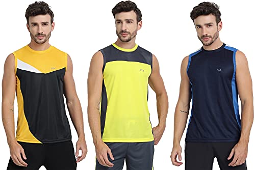 Image of FTX Men's Solid Regular Fit T-Shirt