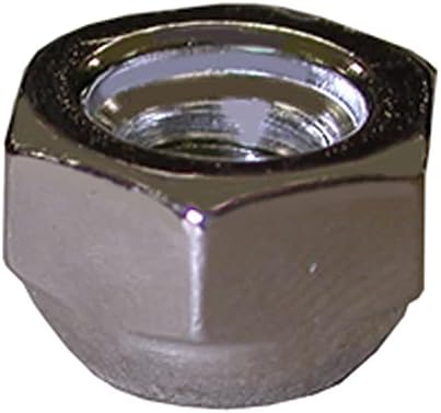 Jones Stephens C02900 1/4 CP BRS CL Acorn NUT - Nickel Plated