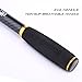 Sougayilang Telescopic Fishing Rod - 24 Ton Carbon Fiber Ultralight Fishing Pole with CNC Reel Seat, Portable Retractable Handle, Stainless Steel Guides for Bass Salmon Trout Fishing (2.1m/6.9ft)