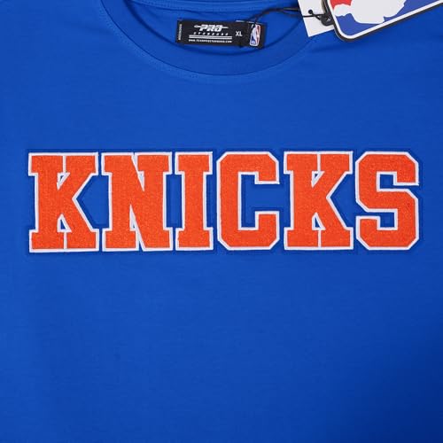 Pro Standard Mens NBA New York Knicks Mikal Bridges #25 Classic Player Short Sleeve Tee Royal Blue M by Pro Standard - Used condition - Image 4