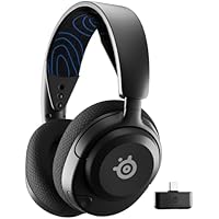 SteelSeries Arctis Nova 5P Wireless - PS5 Gaming Headset - 100+ Audio Presets via App - Neodymium Magnetic Drivers - 60H Battery - 2.4GHz/BT - ClearCast Gen2.X Mic - Supports PS4, PC, Mobile