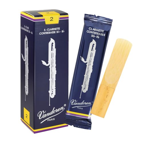 Vandoren CR152 accessoire d'anches pour clarinette basse traditionnelles force 2