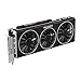XFX RX-69XTACSD9 Carte Graphique AMD Radeon RX 6900 XT 16 Go GDDR6 Noir/Acier Inoxydable