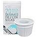 Aquabeacon Premium Pool Skimmer Socks Perfect Pool & Spa Savers for Filters, Baskets, and Skimmers (20 Pack)