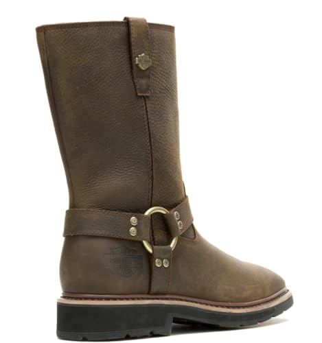 Harley-Davidson Footwear Men's Altman Harness Motorcycle Riding Boot, Brown, 11 M US by HARLEY-DAVIDSON - Used condition - Image 2