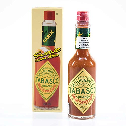 Molho de Pimenta com Alho Garlic Pepper Sauce 60ml - Tabasco