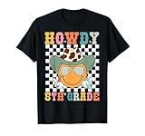 Howdy 5th Grade Teacher Western Back To School Fifth Grade T-Shirt