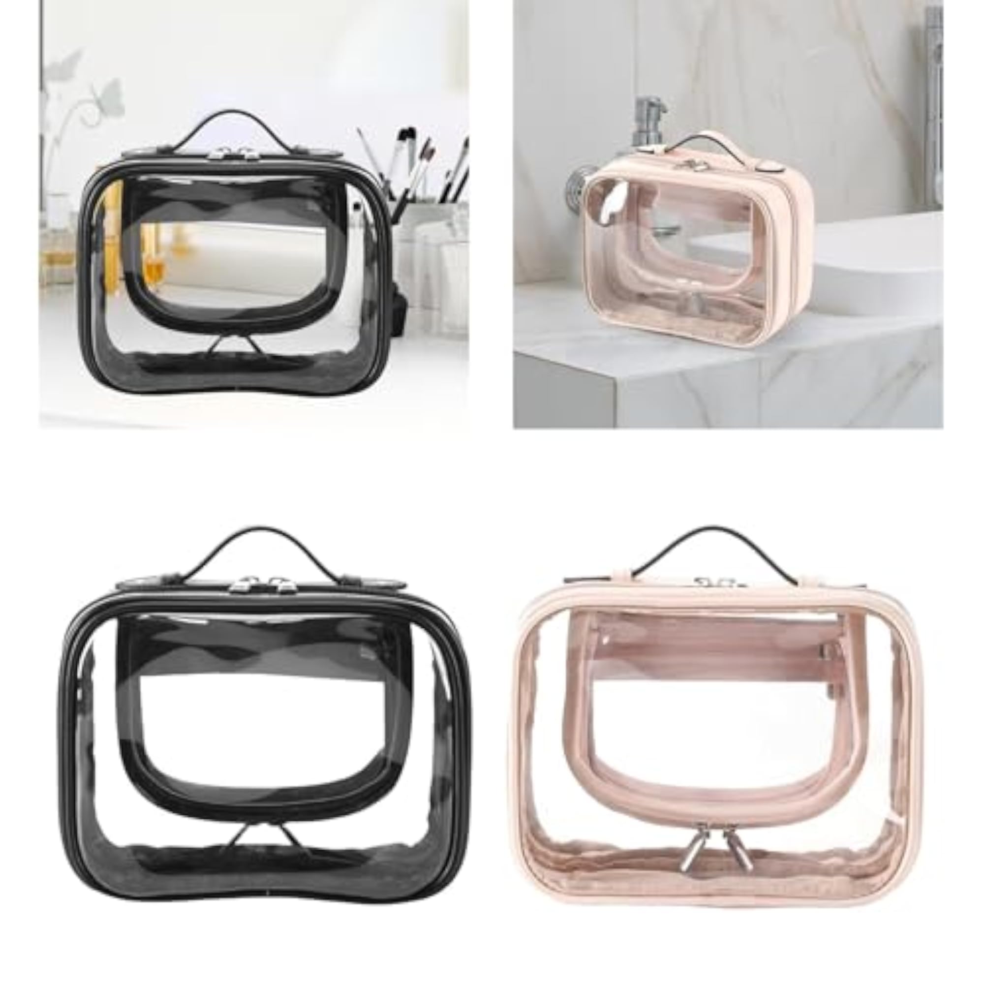 Clear PVC Travel Toiletry Bag for Home Gifts