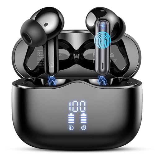 kabellose Bluetooth-Kopfhörer, Immersive HiFi Stereo, In Ear Kopfhörer – Ansicht 1