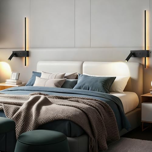 Lámparas de pared led modernas para iluminación de pasillos y cabecera 6