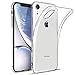 Produktbild Whew Hülle Kompatibel iPhone XR, ultradünner weich Schutzhülle, Qualität Anti-Shock, Anti-Fingerabdruck, Anti-Kratzer Handyhülle Anti-Vergilbung Silikon TPU Case für iPhone XR (Transparent)