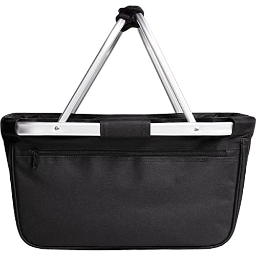 Panier pliable Halfar 1803939 noir cabas courses pratique