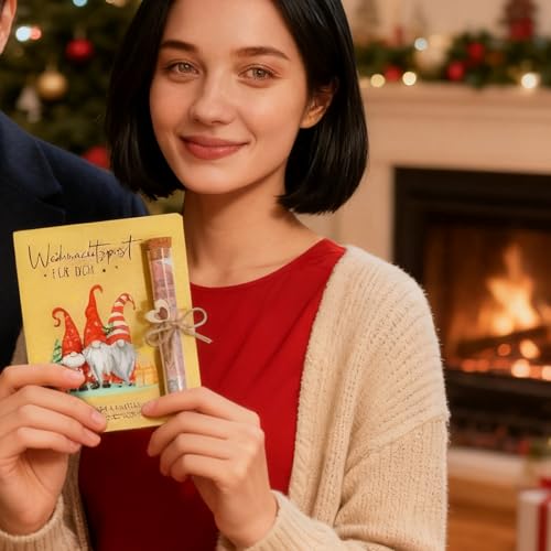 Geldgeschenk Weihnachten, Behälter Für Geldgeschenke Weihnachten, Weihnachtskarte Geldgeschenk Geeignet für Weihnachtsgeschenkverpackung