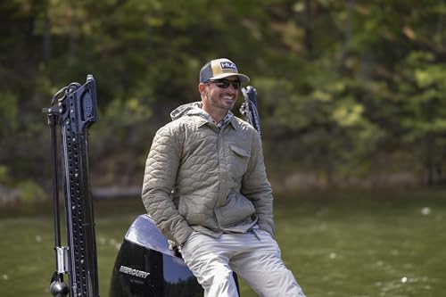 HUK Mens Scale Shacket, DWR Insulated Performance Fishing Shirt Jacket, Overland Trek, Large by HUK - Image 3