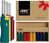 MK Lighter 10PCS Candle Lighters, Windproof Flame, Ideal as Lighters for Candle, BBQ Lighters, Camping...