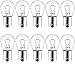 Price comparison product image Branded Long Lasting Replacement Bulbs for Cars, Vans, Vehicles - PACK OF 10 (382 12V 21W BA15S | Stop & Tail Bulbs)