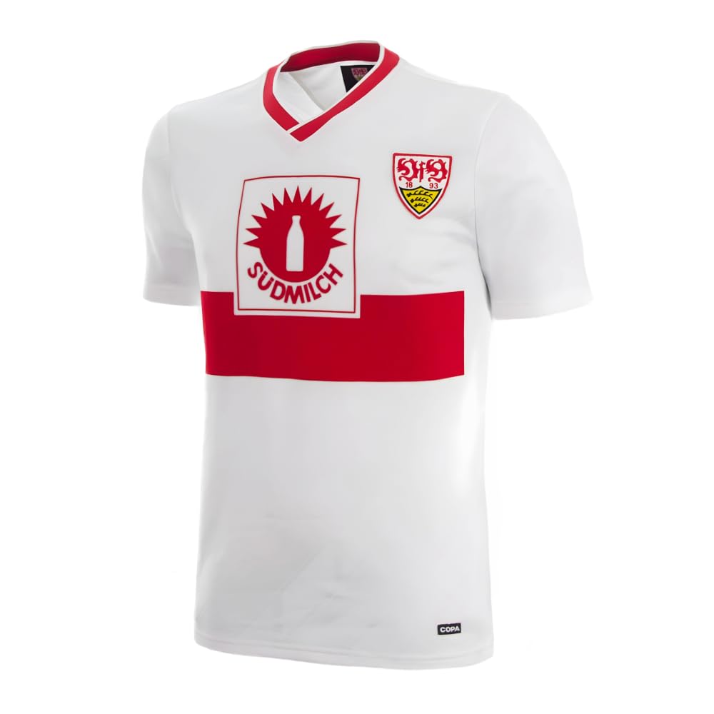 COPA Retro Trikot VfB Stuttgart 1987/89 White