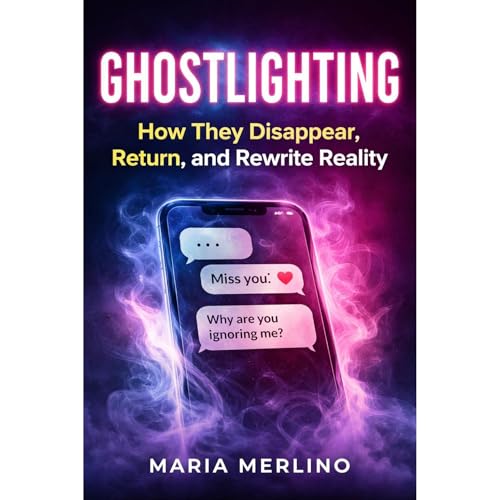 Ghostlighting Audiolibro Por Maria Merlino arte de portada