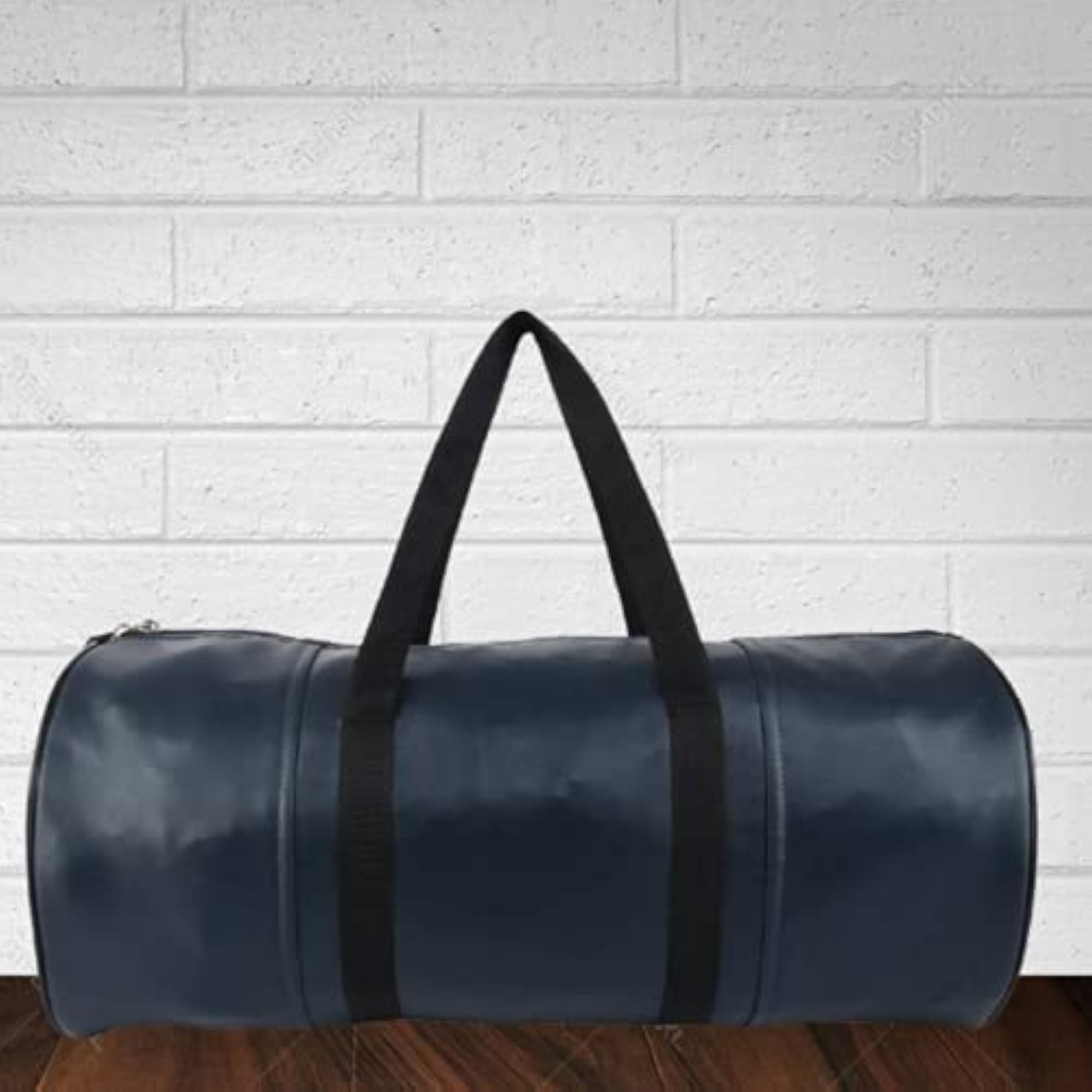 Stylish Leather Gym Bag with Shoe Compartment for Men & Women