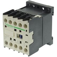 Schneider Electric LC1K0901B7 TeSys K Mini Contactor 3P AC-3, 440V 9A, Coil 24V AC