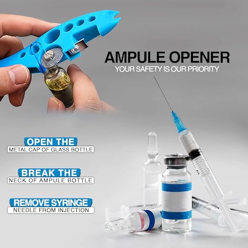 Ampoule Cutter for Doctors Nurse, Glass Bottle Cap Remover Cutter Ampule Breaker for Hospital and Clinic pack of 3 by OTICA - Used condition - Image 7