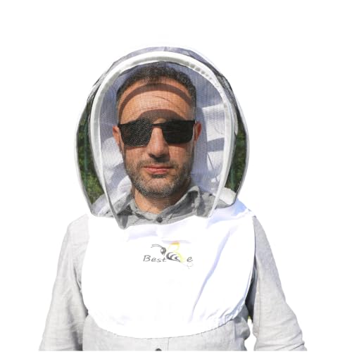 Best Bee Cappello per apicoltore, tessuto spesso in cotone, leggero e facile da trasportare e indossare, anti vespe e api