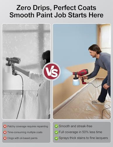 Airless Paint Sprayer for Fences